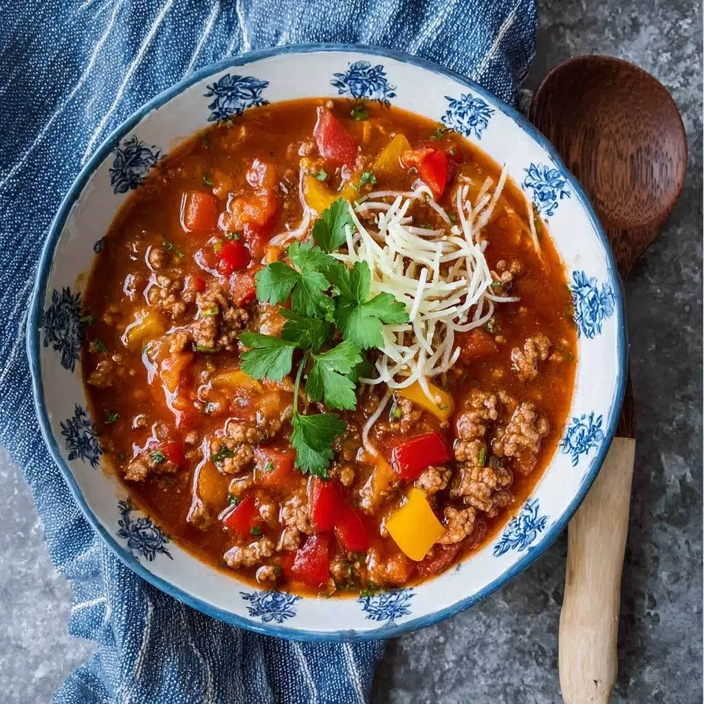 5-Star Stuffed Pepper Soup Recipe - Recipe Image