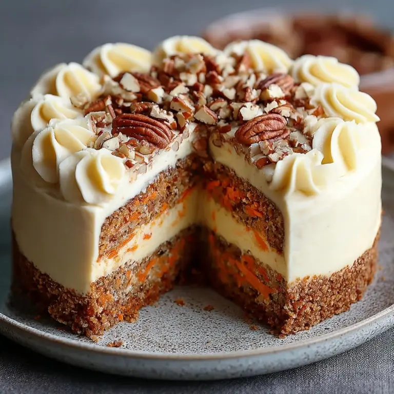 Carrot Cake Cheesecake Recipe
