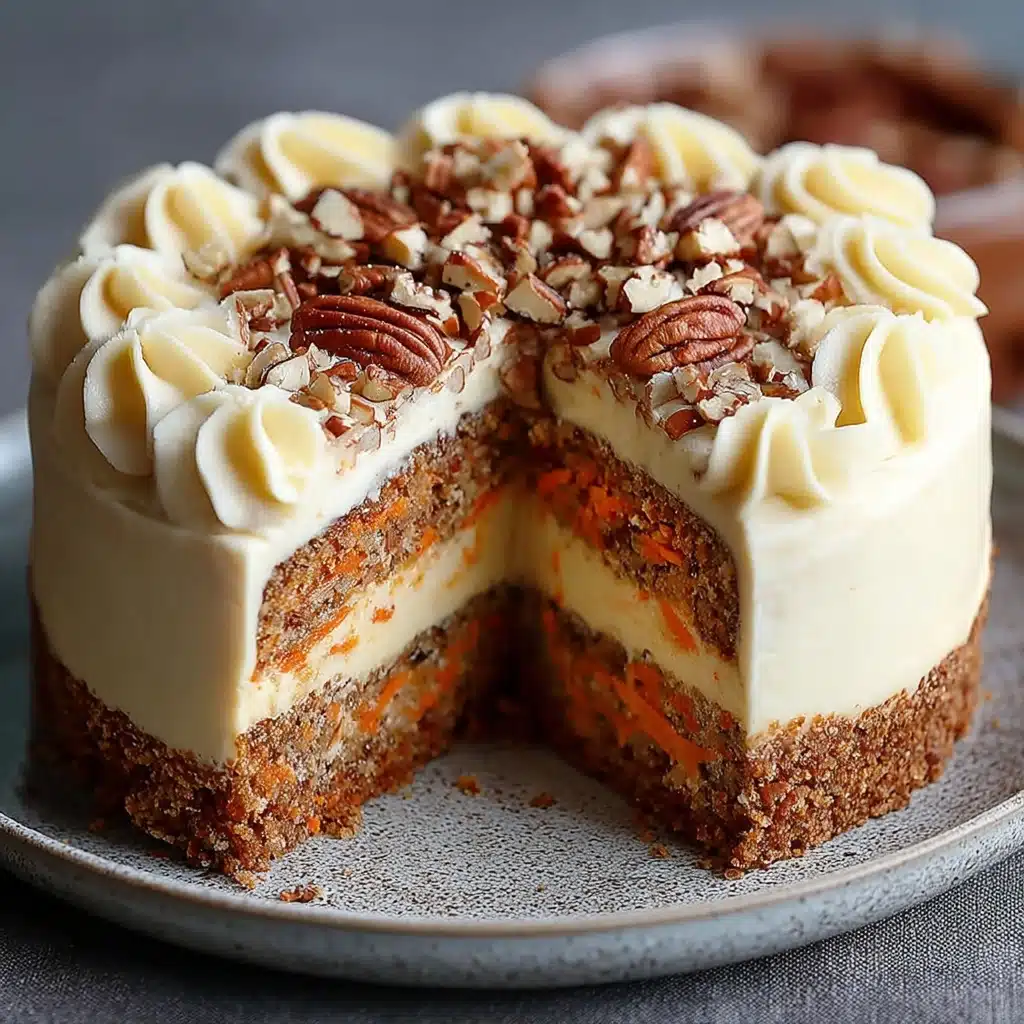 Carrot Cake Cheesecake Recipe - Recipe Image