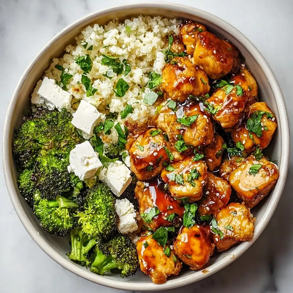 Hot Honey Chicken Bowl Recipe - Recipe Image