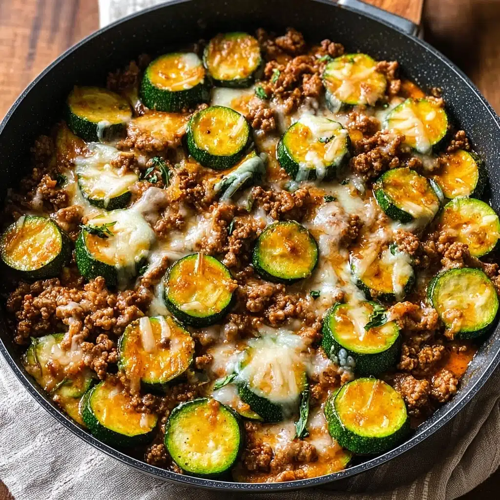 Ground Turkey and Zucchini Skillet Recipe - Recipe Image