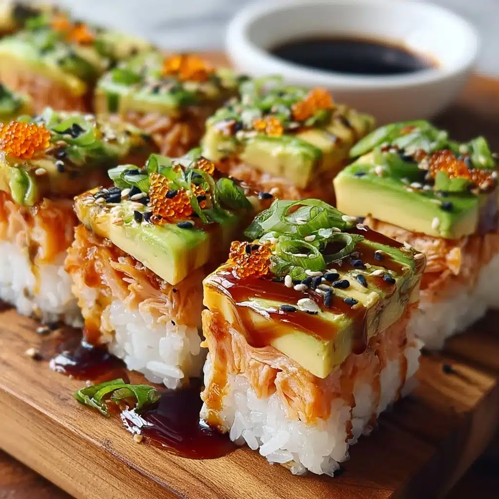 Spicy Salmon Sushi Bake Recipe - Recipe Image