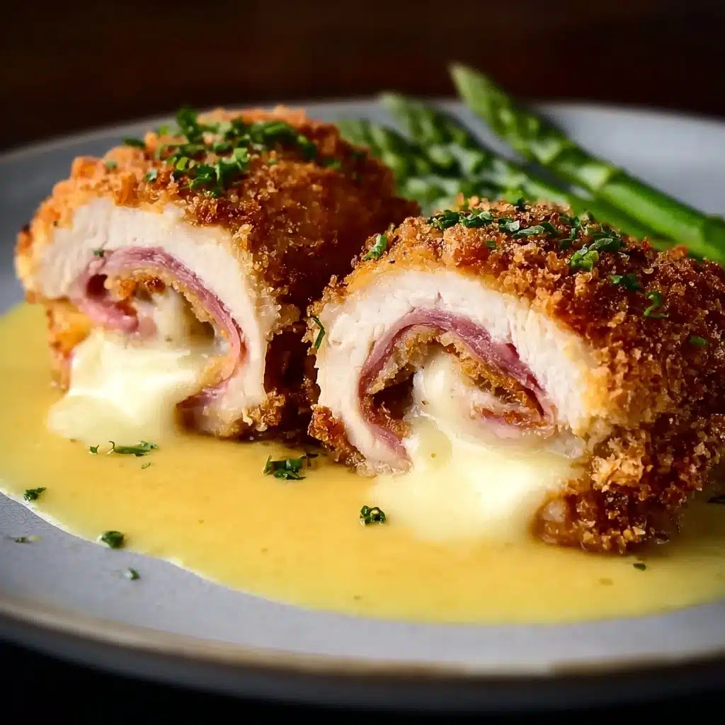 Crispy, Creamy Chicken Cordon Bleu Recipe - Recipe Image