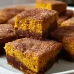 Pumpkin Snickerdoodle Blondies Recipe
