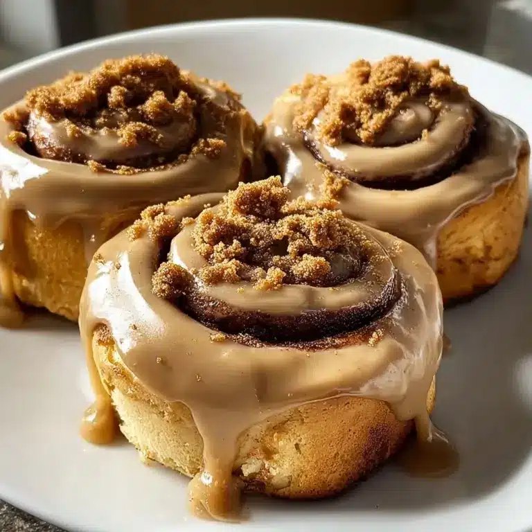 Biscoff Cookie Butter Cinnamon Rolls Recipe