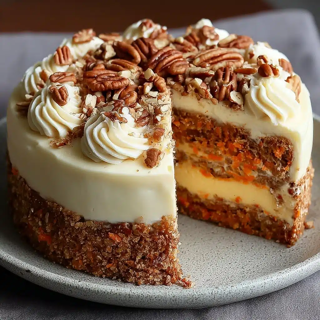 Carrot Cake Cheesecake Recipe - Recipe Image