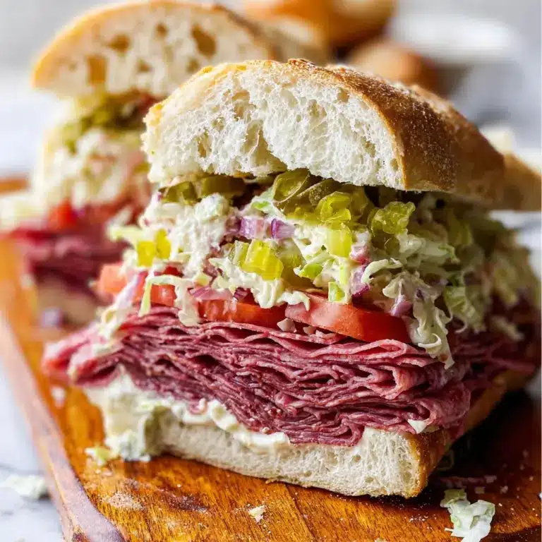Italian Grinder Salad Sandwich Recipe