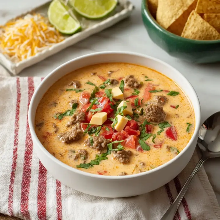 Creamy Taco Soup Recipe