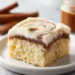 CINNAMON ROLL POKE CAKE! Recipe