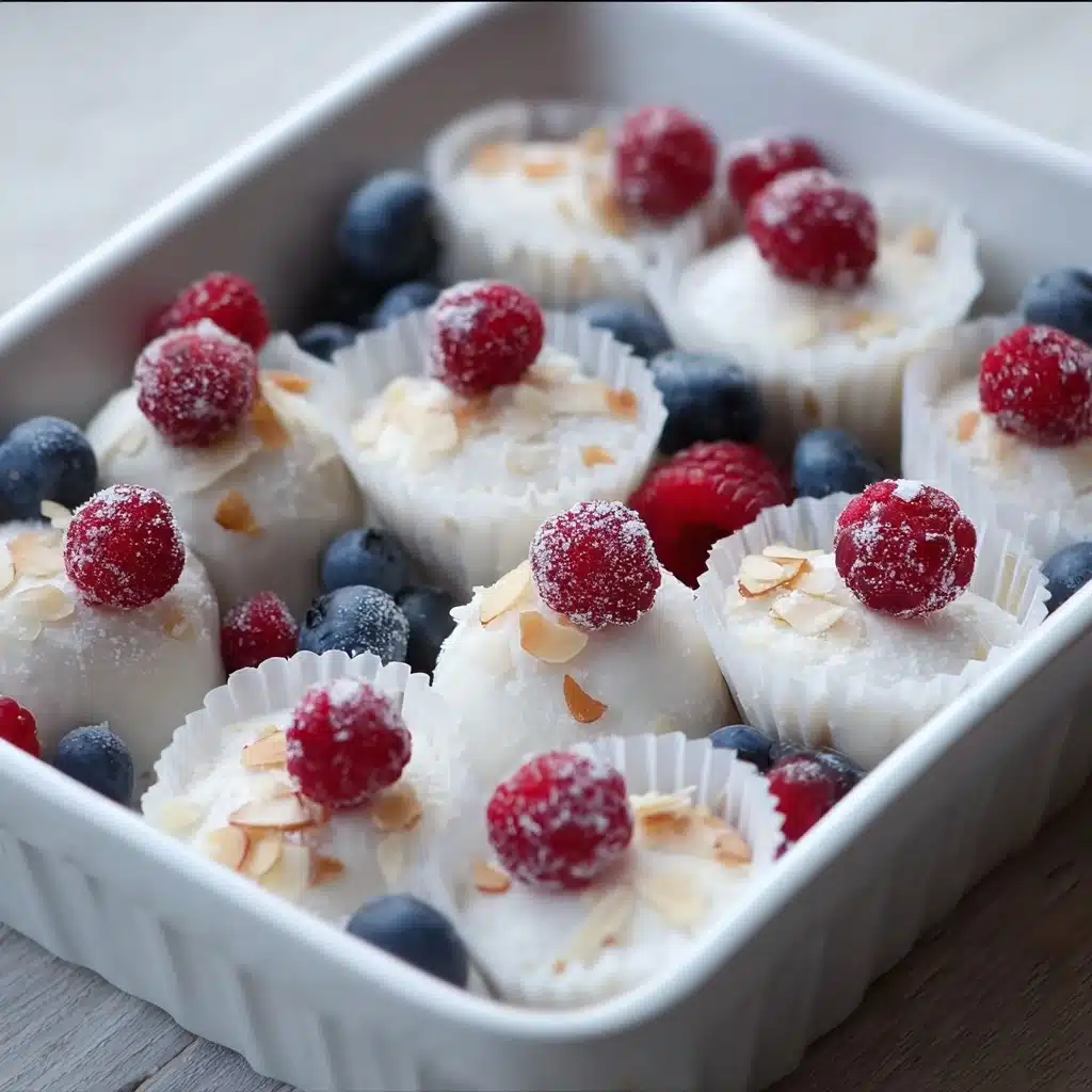 3 Ingredient Frozen Yogurt Bites Recipe - Recipe Image