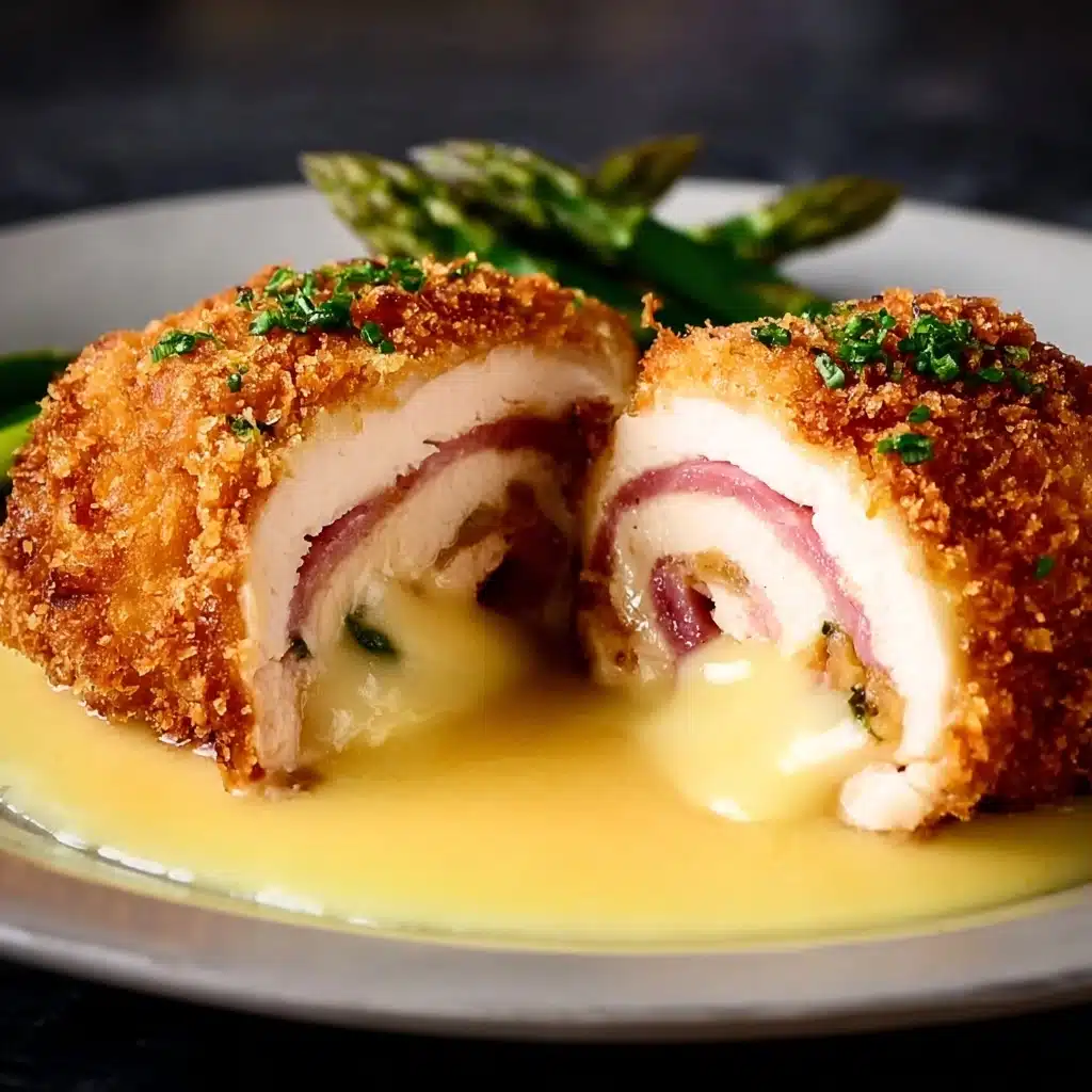 Crispy, Creamy Chicken Cordon Bleu Recipe - Recipe Image