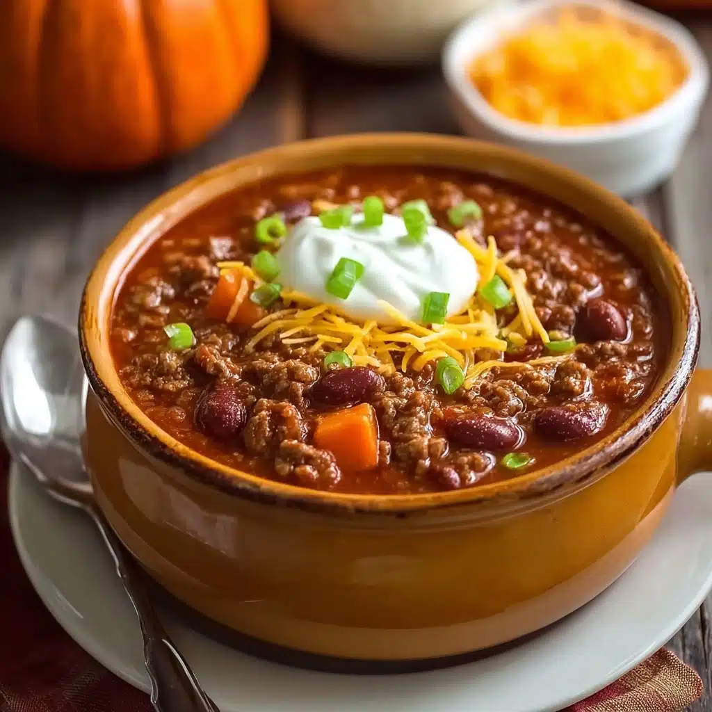 Easy Pumpkin Chili Recipe - Recipe Image