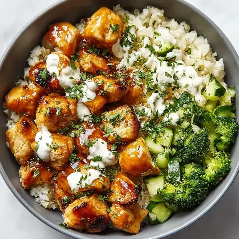 Hot Honey Chicken Bowl Recipe