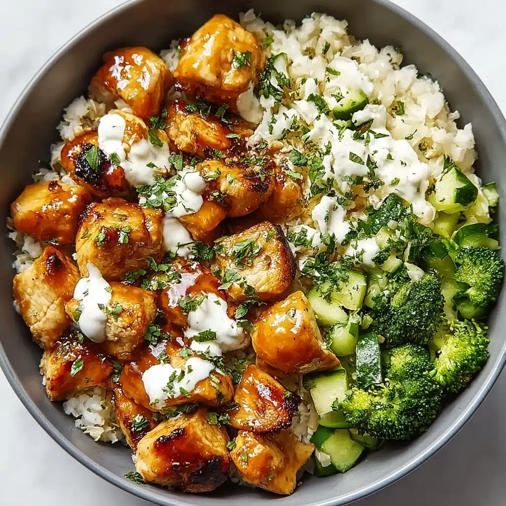 Hot Honey Chicken Bowl Recipe - Recipe Image