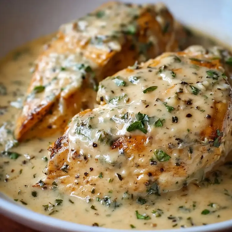 Easy Crockpot Chicken and Creamy Gravy Recipe