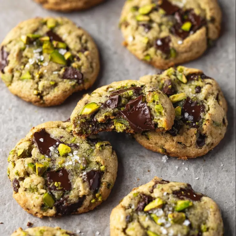 Pistachio Cream Cookies Recipe