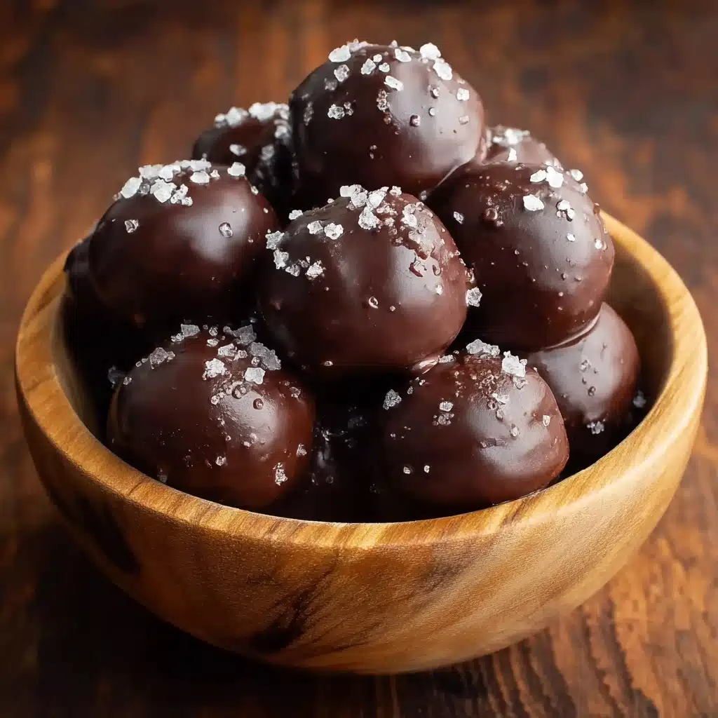 Chocolate Peanut Butter Balls Recipe - Recipe Image