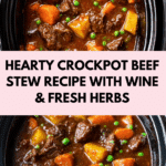 Wholesome Crockpot Beef Stew Recipe