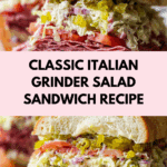 Italian Grinder Salad Sandwich Recipe