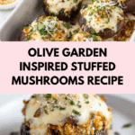 Tasty Olive Garden Stuffed Mushrooms Recipe
