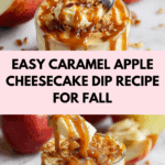 Easy caramel apple cheesecake dip recipe