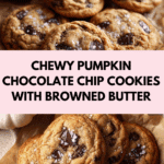 Chewy Pumpkin Chocolate Chip Cookies Recipe