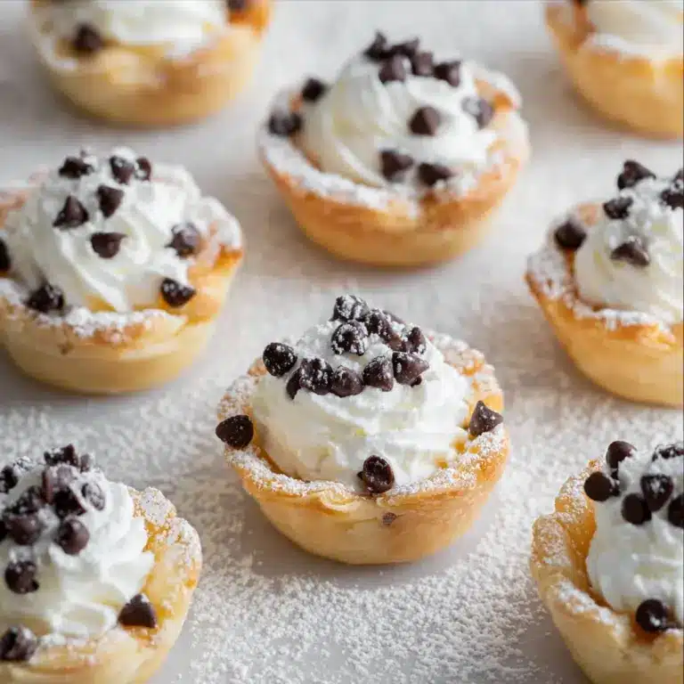 Mini Cannoli Bites Recipe