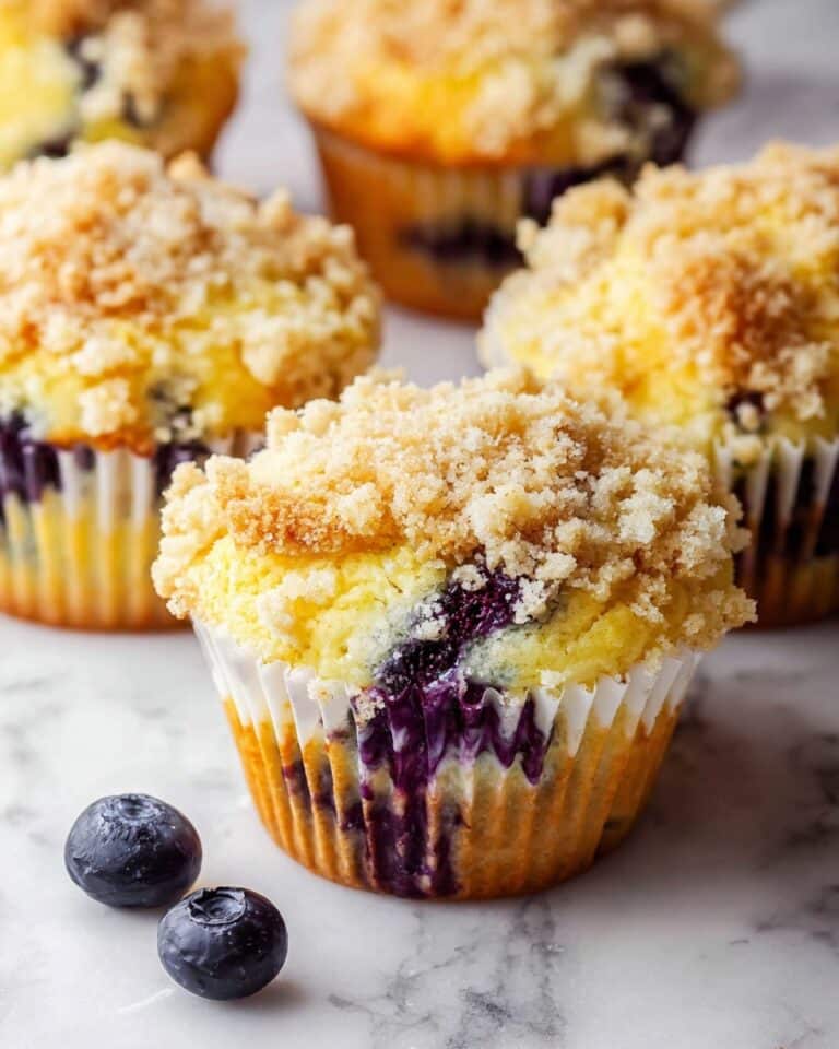 Ultimate Moist & Flavourful Blueberry Muffins Recipe