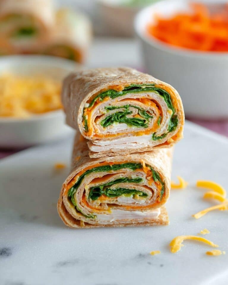 Turkey and Cheese Roll-Ups Recipe