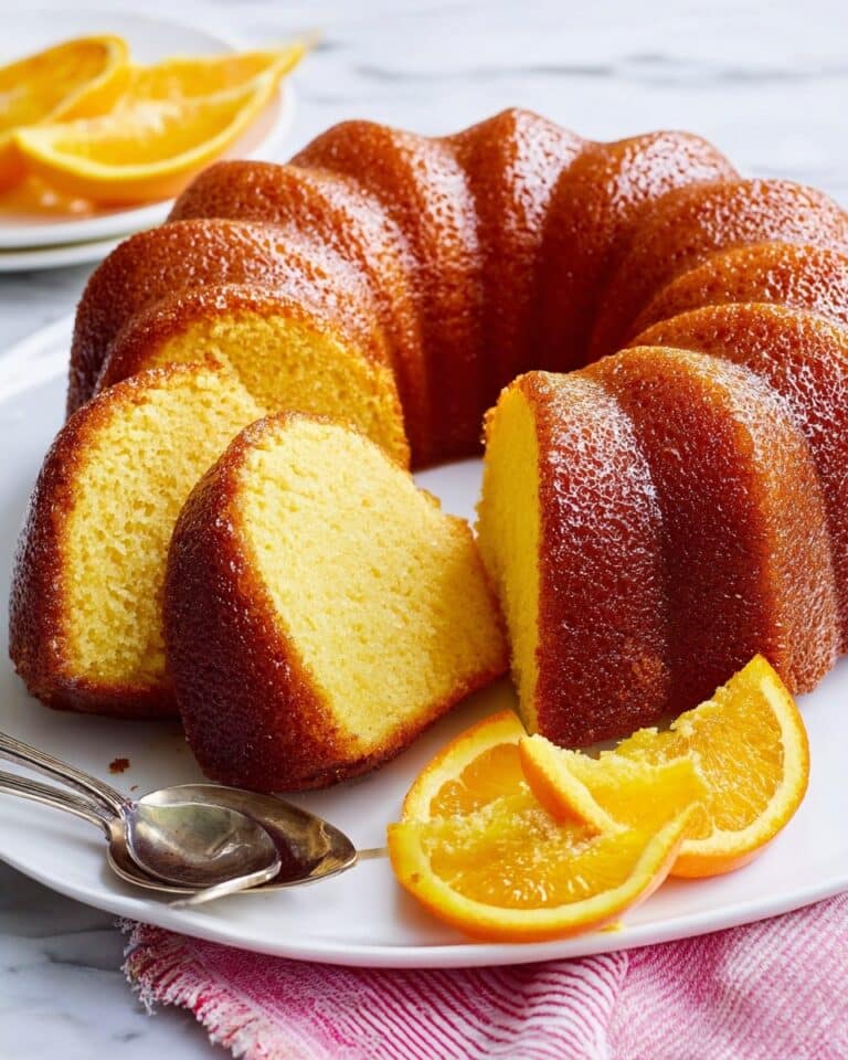 Orange Juice Cake Recipe