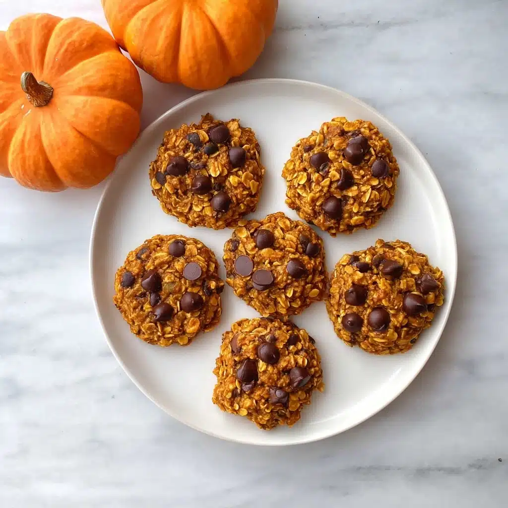 Gluten Free Pumpkin Oatmeal Cookies Recipe - Recipe Image