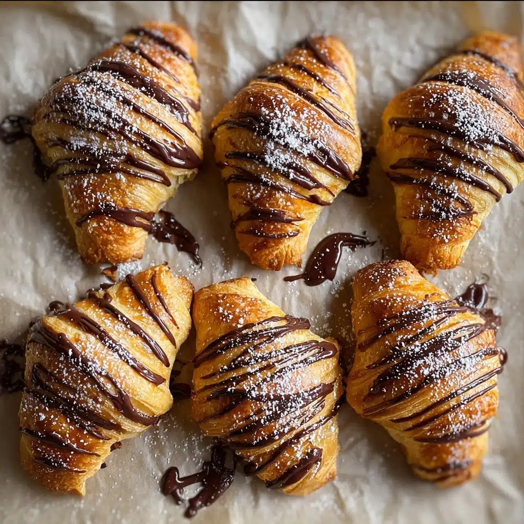 Easy Nutella Crescent Rolls Recipe - Recipe Image