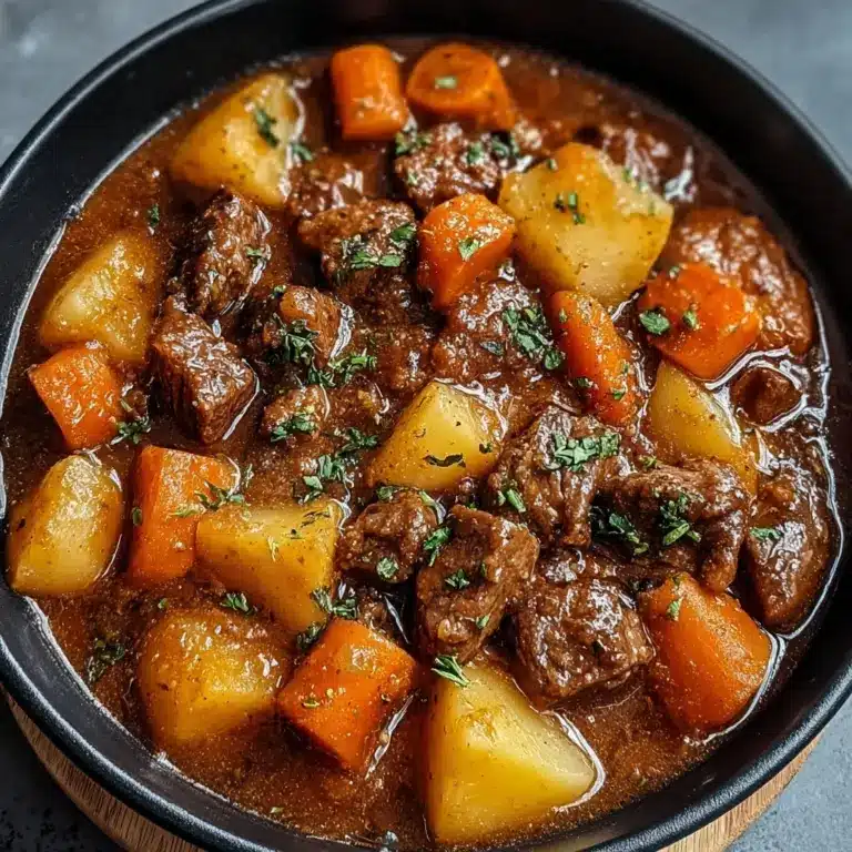 Savory Beef Stew That Warms Your Soul on Chilly Nights Recipe
