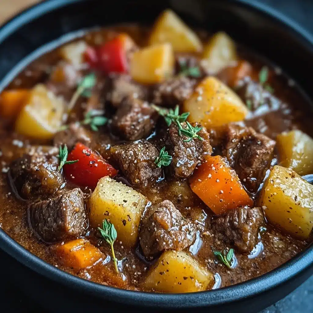 Savory Beef Stew That Warms Your Soul on Chilly Nights Recipe - Recipe Image