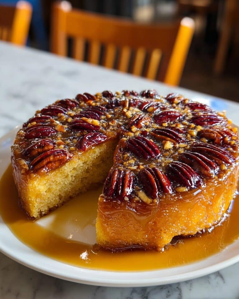 Pecan Upside Down Cake Recipe