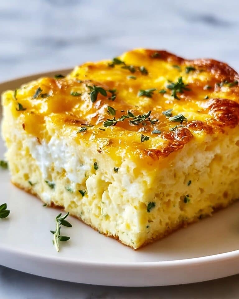 Cottage Cheese Egg Bake Casserole Recipe