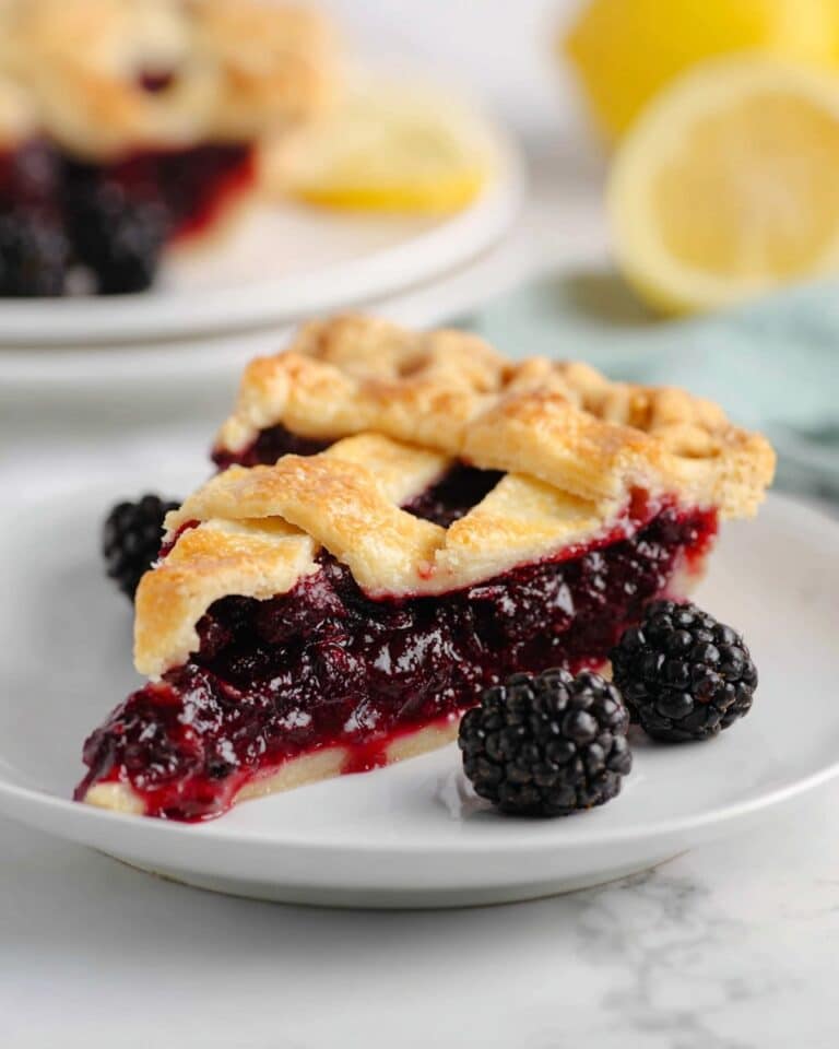 Homemade Blackberry Pie Recipe
