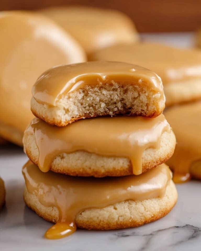 Soft Maple Cookies with Brown Butter Icing Recipe