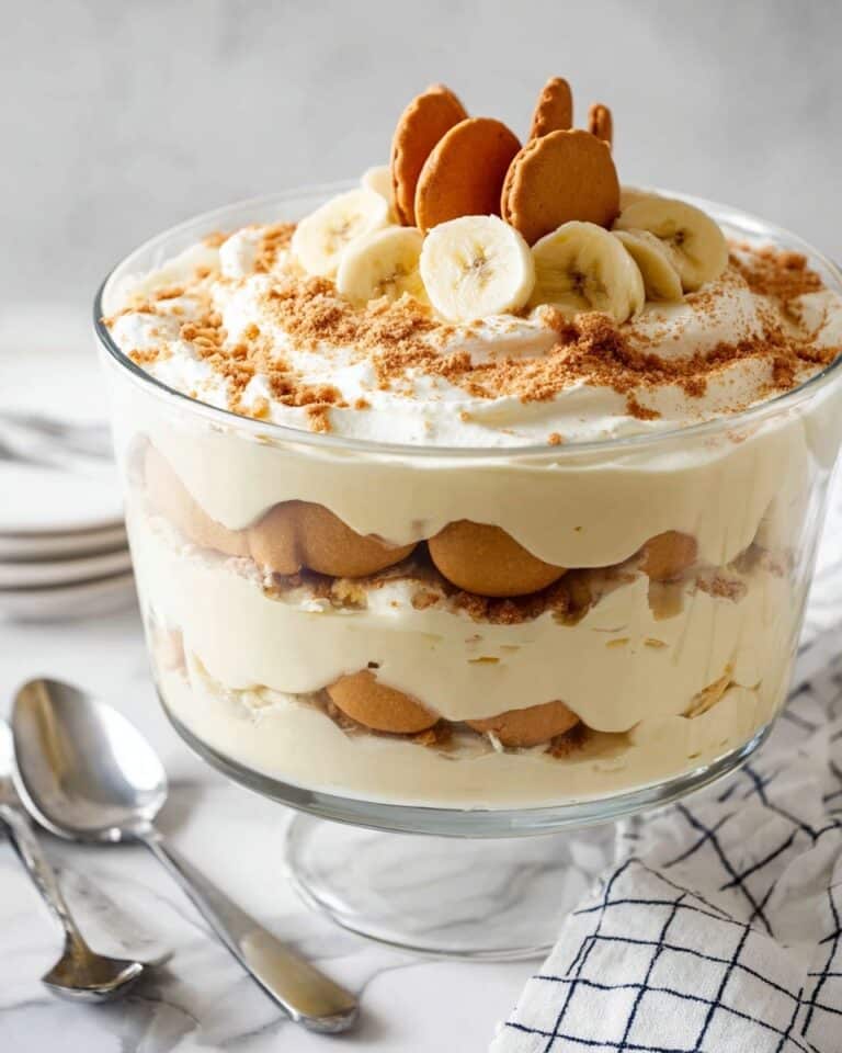 Creamy Banana Pudding with Nilla Wafers Recipe