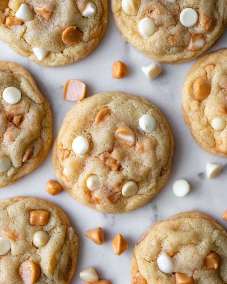 Salted Caramel White Chocolate Cookies Recipe