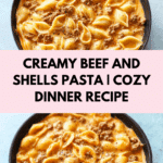Creamy Beef and Shells Recipe