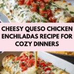 Queso Chicken Enchiladas Recipe