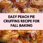 Peach Pie Cruffins Recipe