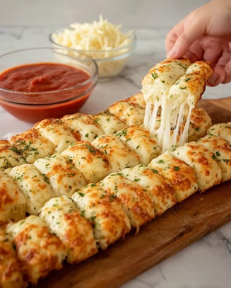Homemade Cheesy Breadsticks Recipe