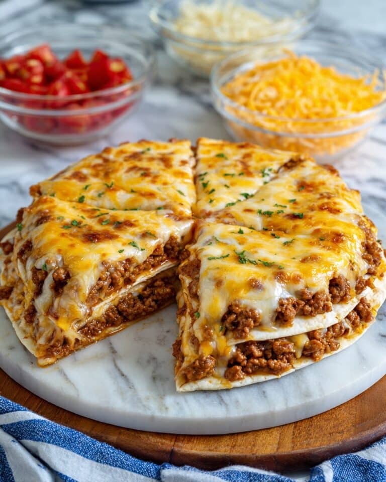 Easy Layered Taco Bake Recipe