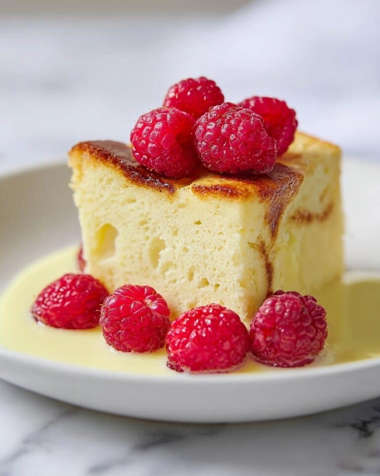 Custard Bread Pudding with Vanilla Sauce Recipe