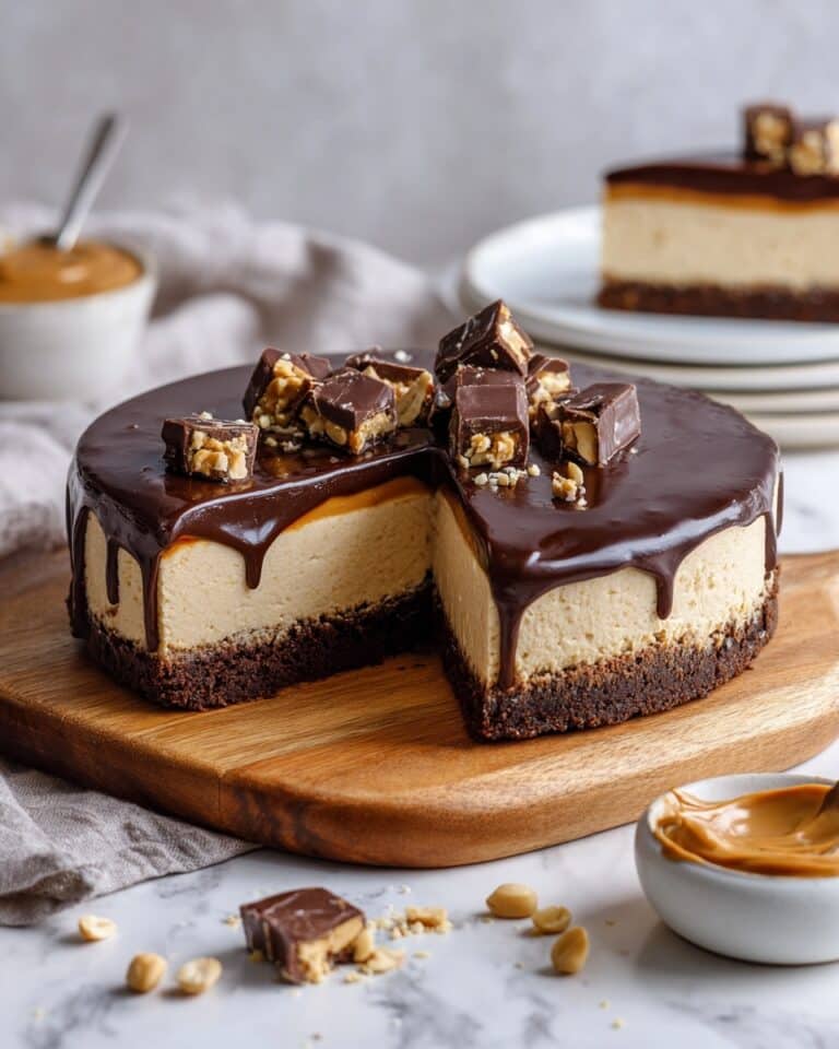 Gluten-Free Vegan Peanut Butter Cup Cheesecake Recipe