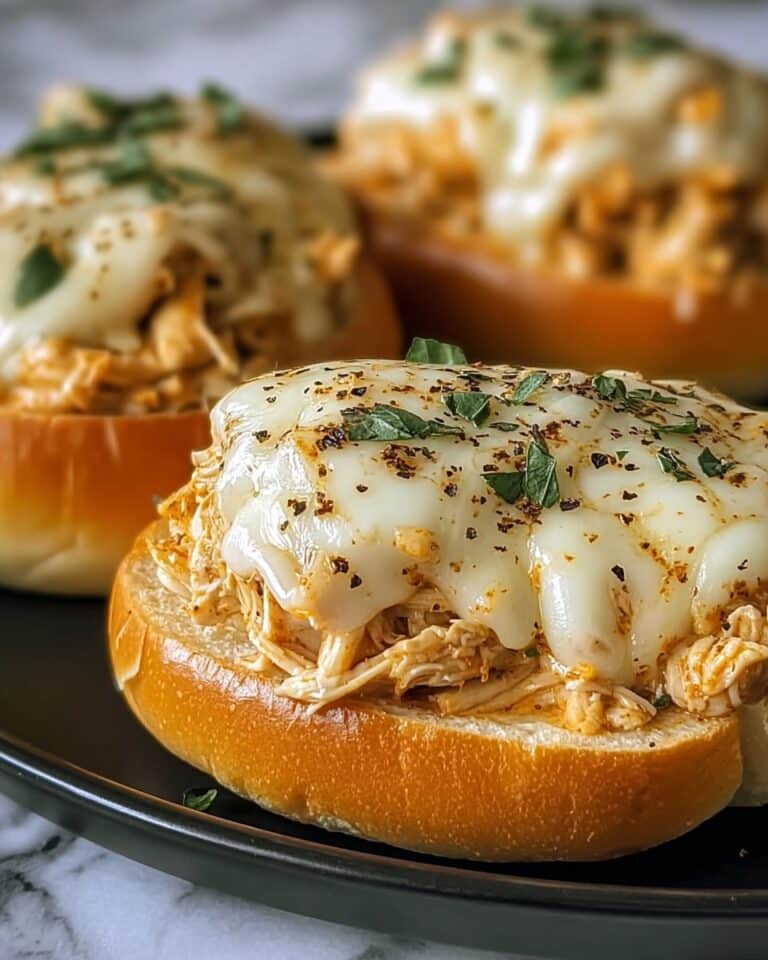 Chicken Alfredo Sloppy Joes Recipe