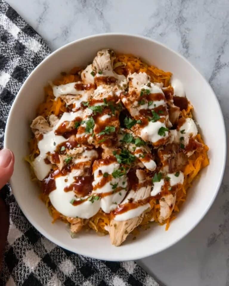 BBQ Ranch Chicken Bowl Recipe
