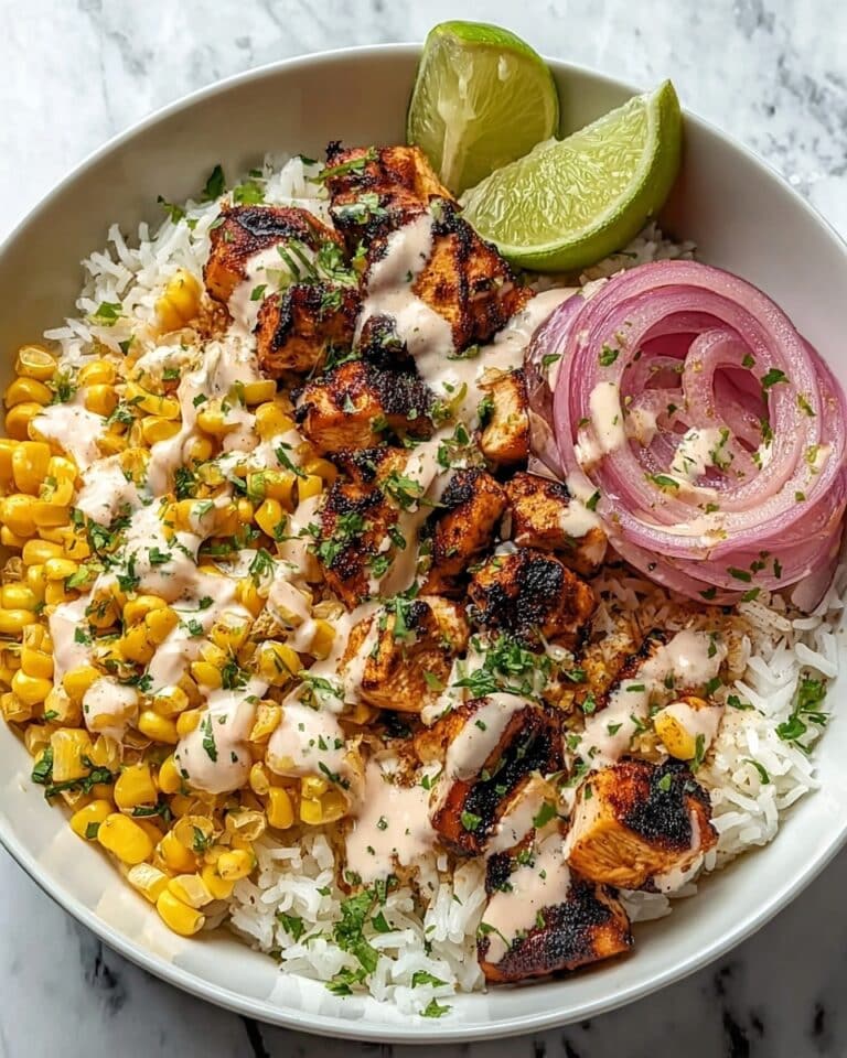 Tasty Street Corn Chicken Bowl Recipe